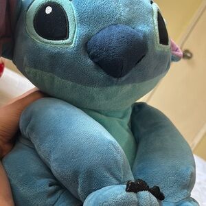 Cute Blue and Pink Plush Elephant